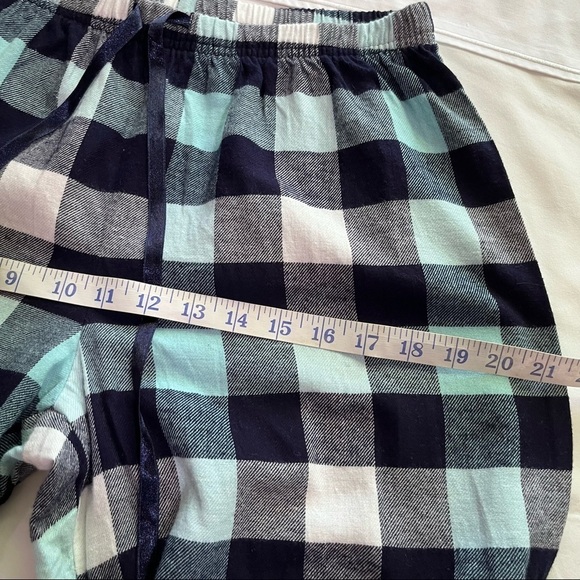 Croft & Borrow SZ Small Pajamas Plaid Black White Plaid 100% Cotton - Picture 10 of 15